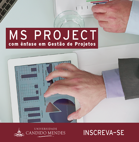 Abertas inscrições para curso de MS Project com Ênfase em Gerenciamento de Projetos